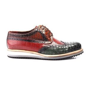 S’Baker Leather Derby Shoes